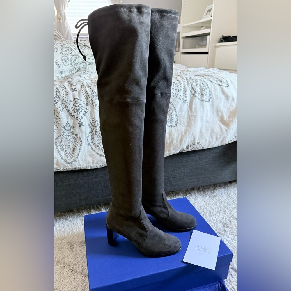 Stuart Weitzman Suede Over the Knee Boots